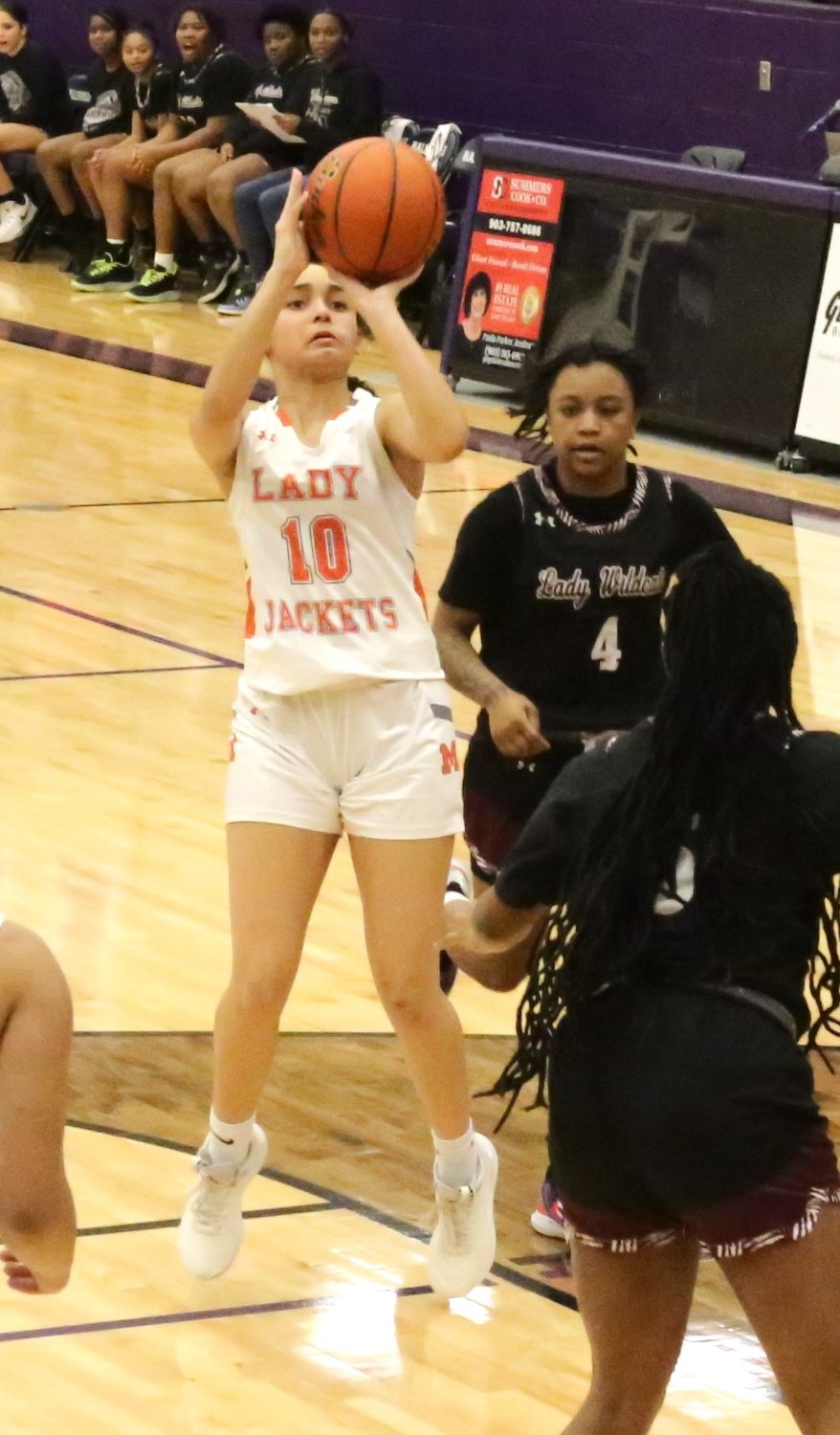 Jayla Jackson led Mineola scorers with 15 points in the area playoff win against Waskom.